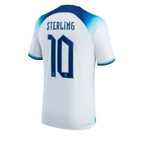 England Raheem Sterling #10 Hjemmedrakt VM 2022 Kortermet